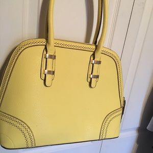 Cute pastel Yellow Spring handbag